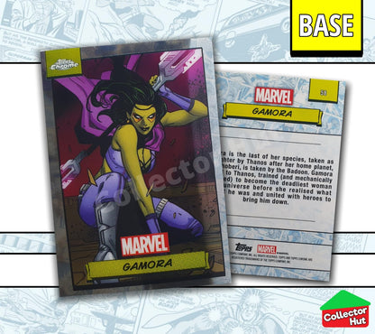 Marvel Topps Chrome 2024 Base Card Collection 1-150 YOU CHOOSE