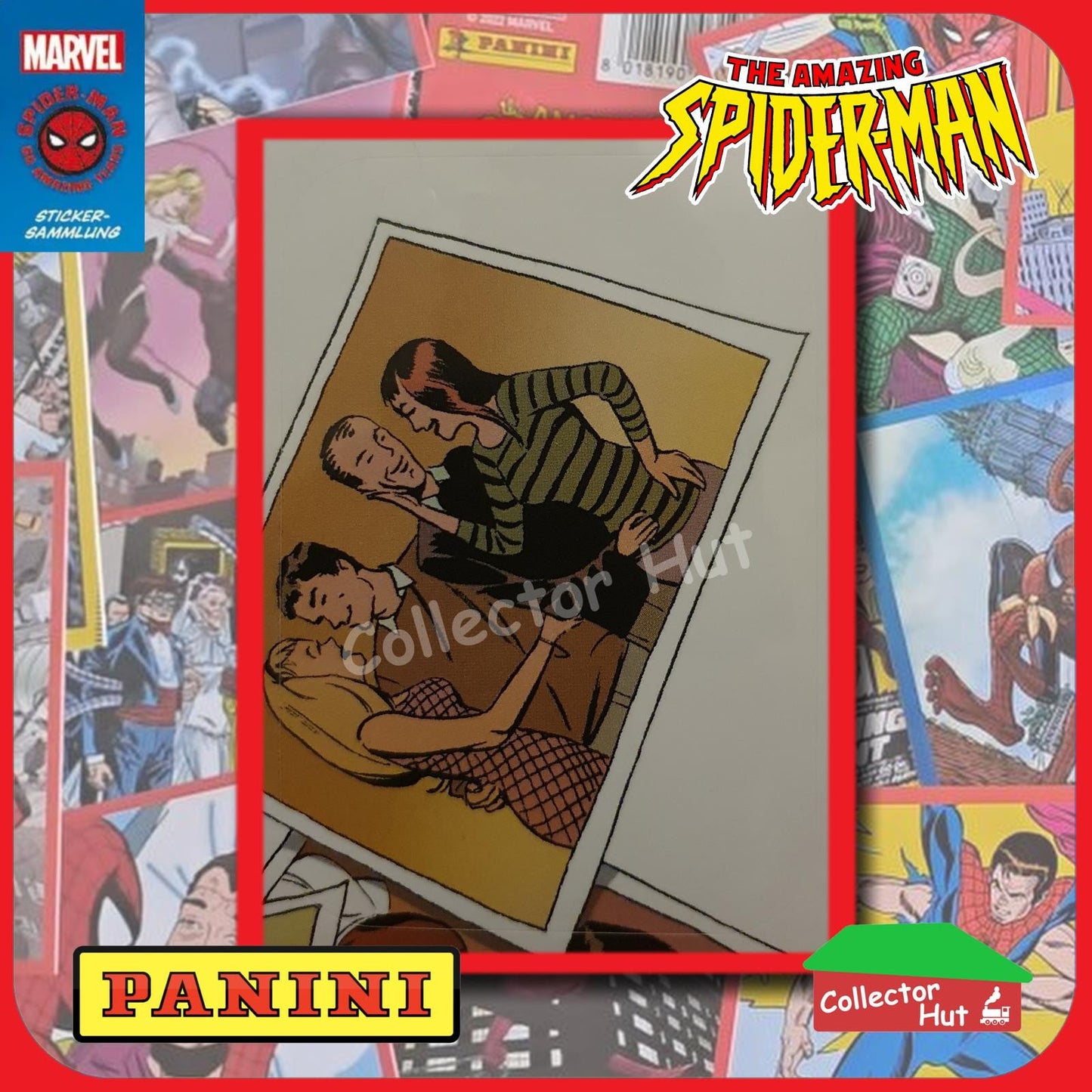 Panini The Amazing Spider-Man 60th Anniversary Sticker Collection Singles