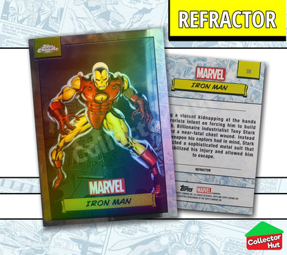 Marvel Topps Chrome 2024 REFRACTOR Card Collection YOU CHOOSE
