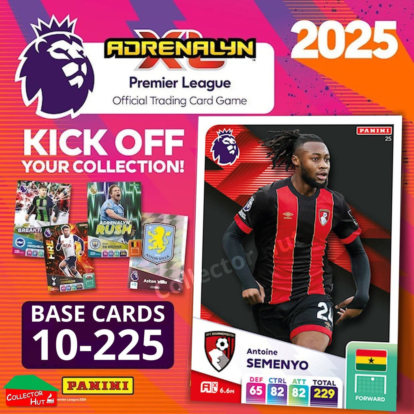 Panini Adrenalyn XL Premier League 2025 2024/25 Base & Foils #10-225