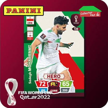 Panini Adrenalyn XL Qatar World Cup 2022 Trading Cards BASE SET #28-144