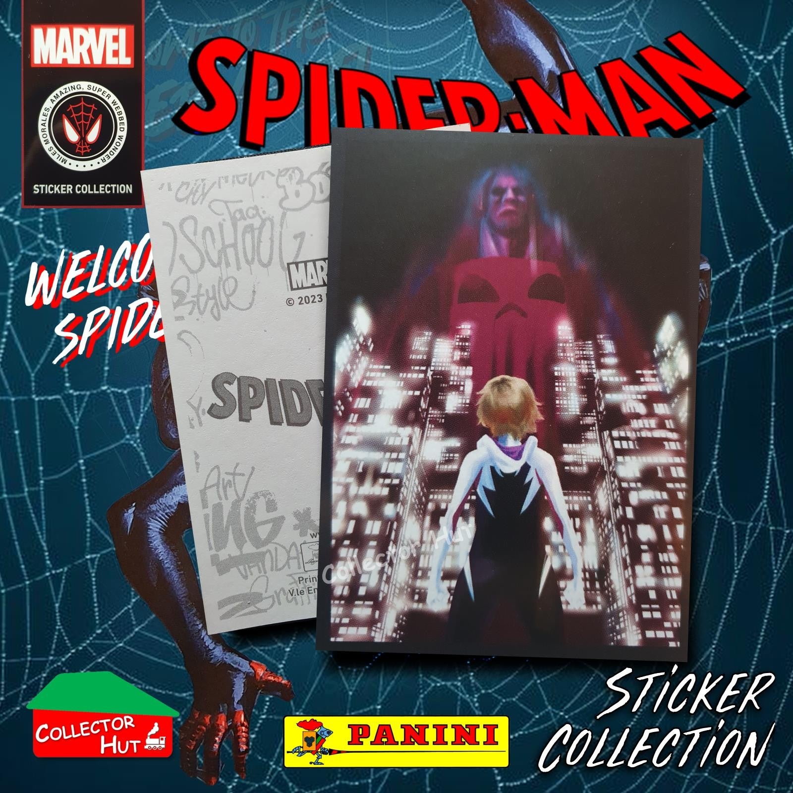 Panini Spider-Man Spider-Verse 2023 Collection Sticker Singles #1-163 & F1-30