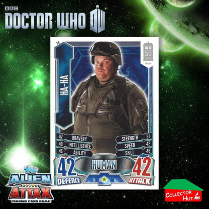 Topps Doctor Who Alien Attax 50th Anniversary Edition Companion Timeless Cards