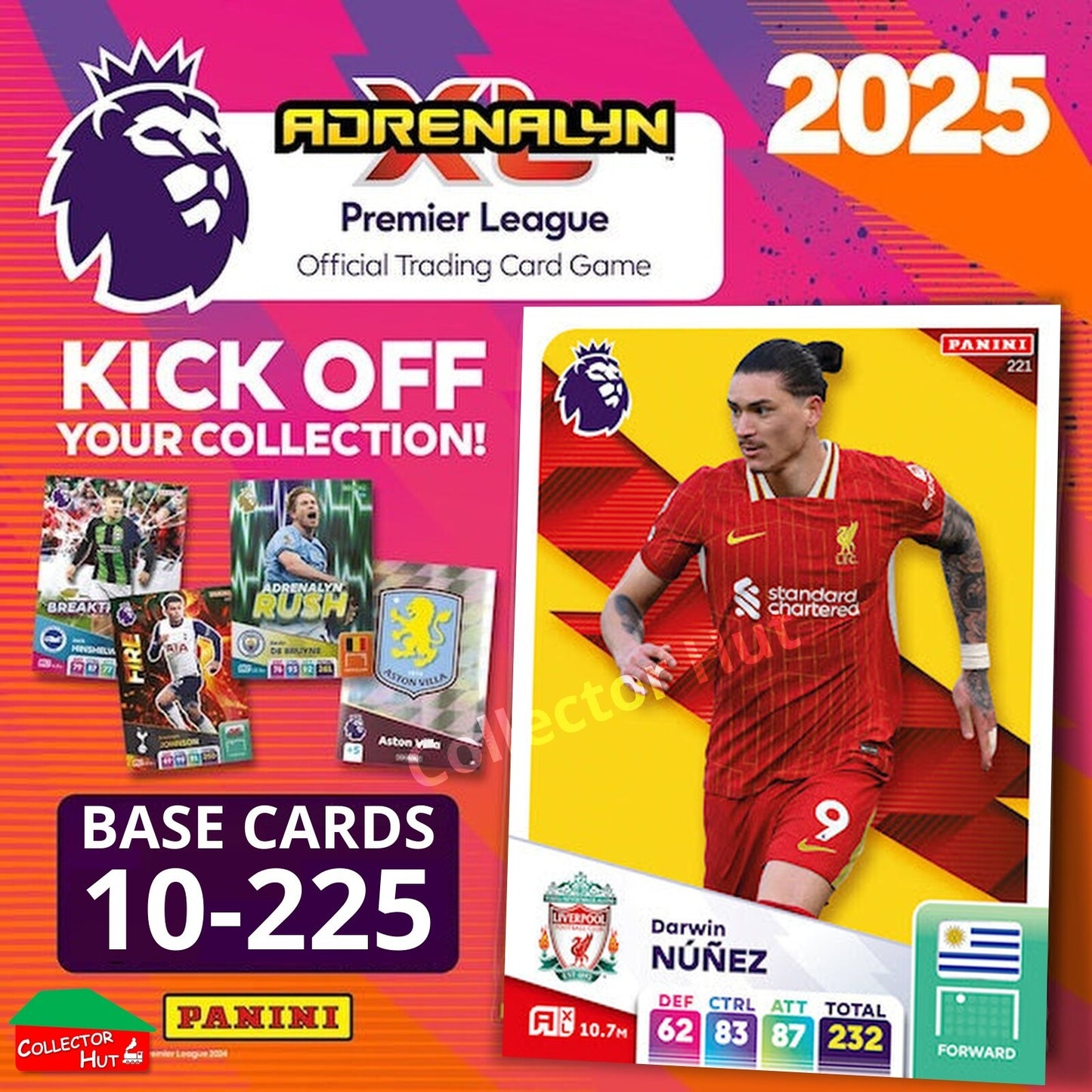 Panini Adrenalyn XL Premier League 2025 2024/25 Base & Foils #10-225
