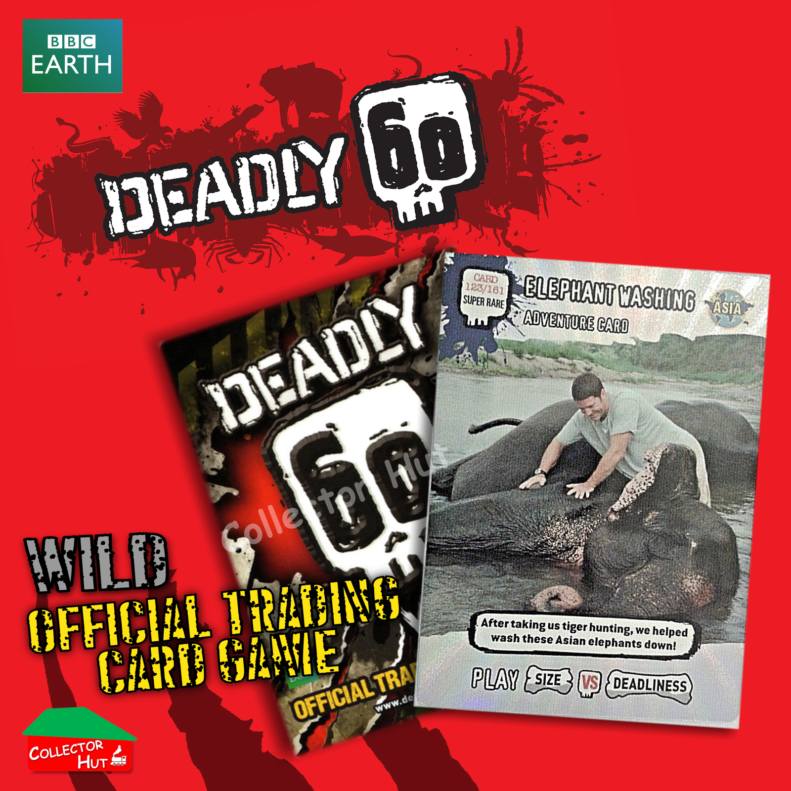 CBBC Deadly 60 Season 1, 2 & Wild FOIL RARE LIMITED Trading Cards