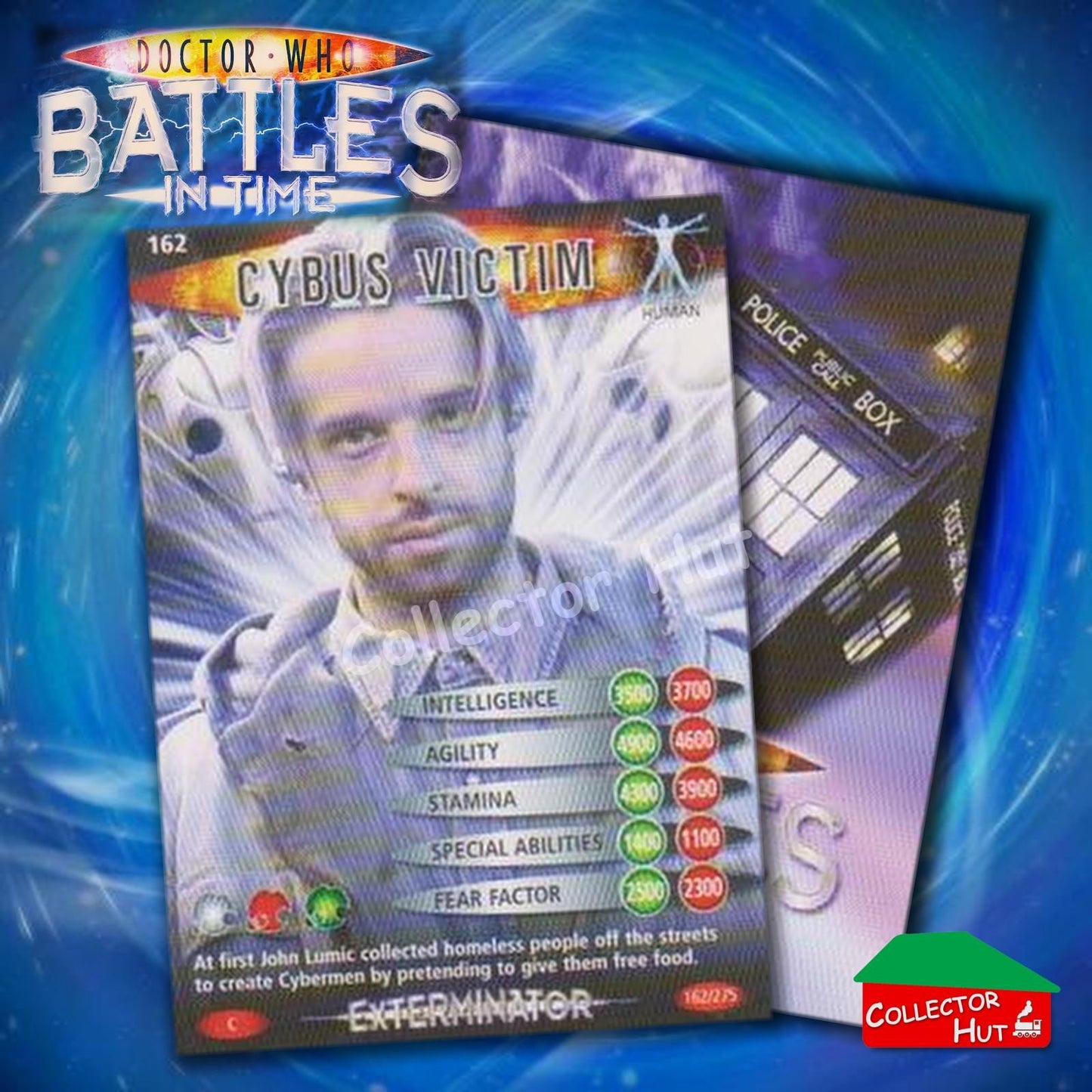 DOCTOR WHO Battles in Time #140-275 EXTERMINATOR RARE & COMMON Cards YOU CHOOSE