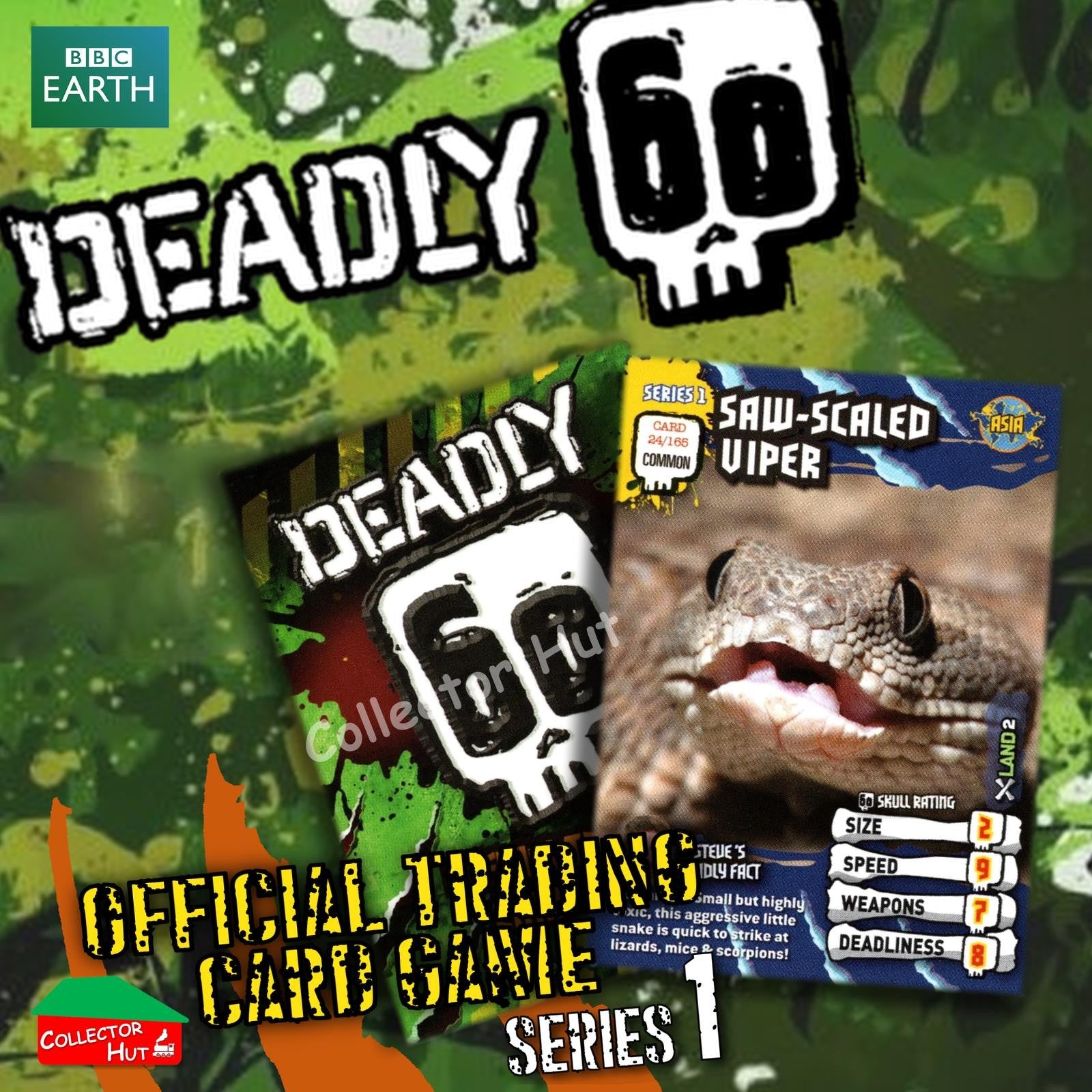 CBBC Deadly 60 Season 1 + 2 Trading Cards  Choose Your Cards