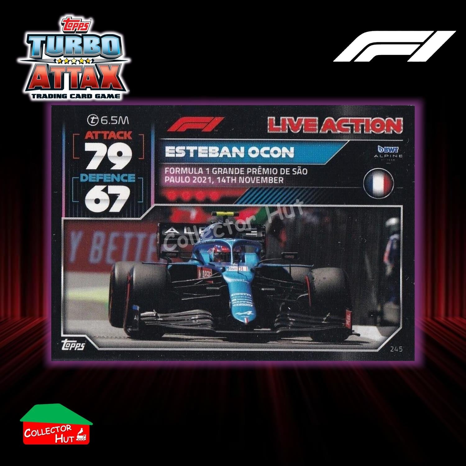 Topps Turbo Attax Formula 1 F1 2022 #136-279 Base Cards YOU CHOOSE