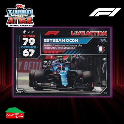 Topps Turbo Attax Formula 1 F1 2022 #136-279 Base Cards YOU CHOOSE