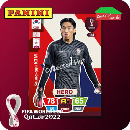 Panini Adrenalyn XL Qatar World Cup 2022 Trading Cards BASE SET #145-288