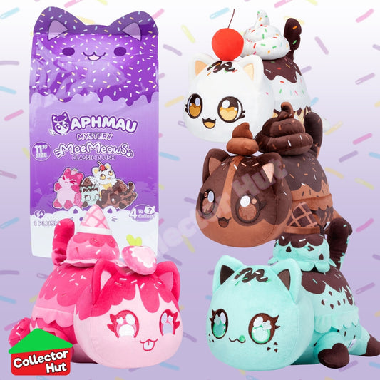 Aphmau MeeMeows Mystery 28cm 11" Plush ICE CREAM IDENTIFIED You Choose