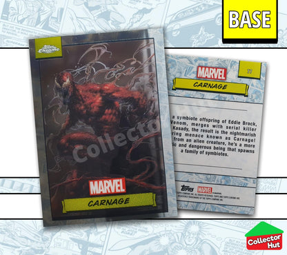 Marvel Topps Chrome 2024 Base Card Collection 1-150 YOU CHOOSE