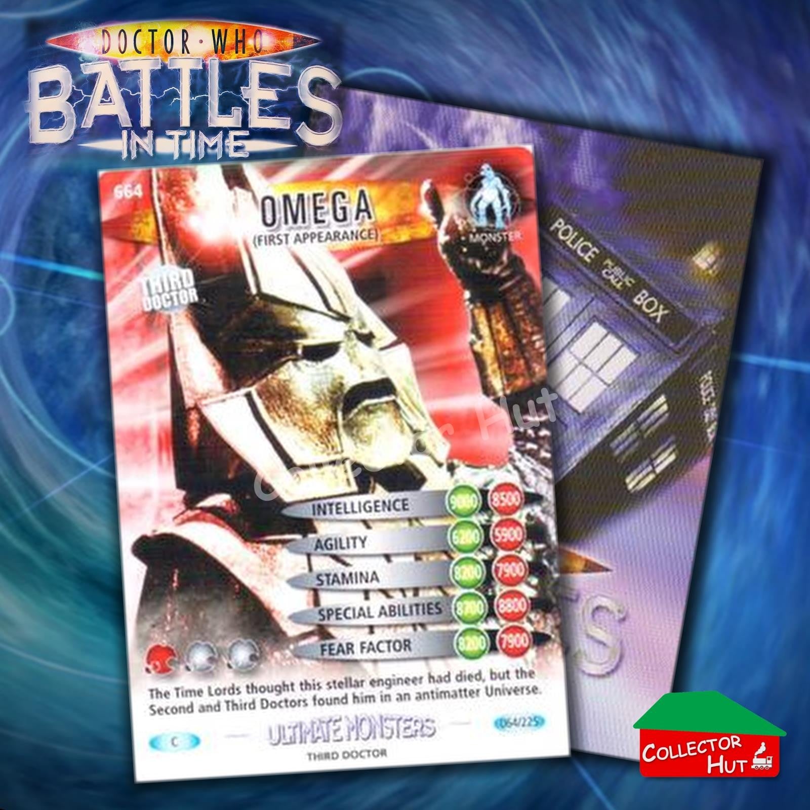 DOCTOR WHO Battles in Time #601-825 ULTIMATE MONSTERS RARE & COMMON Cards