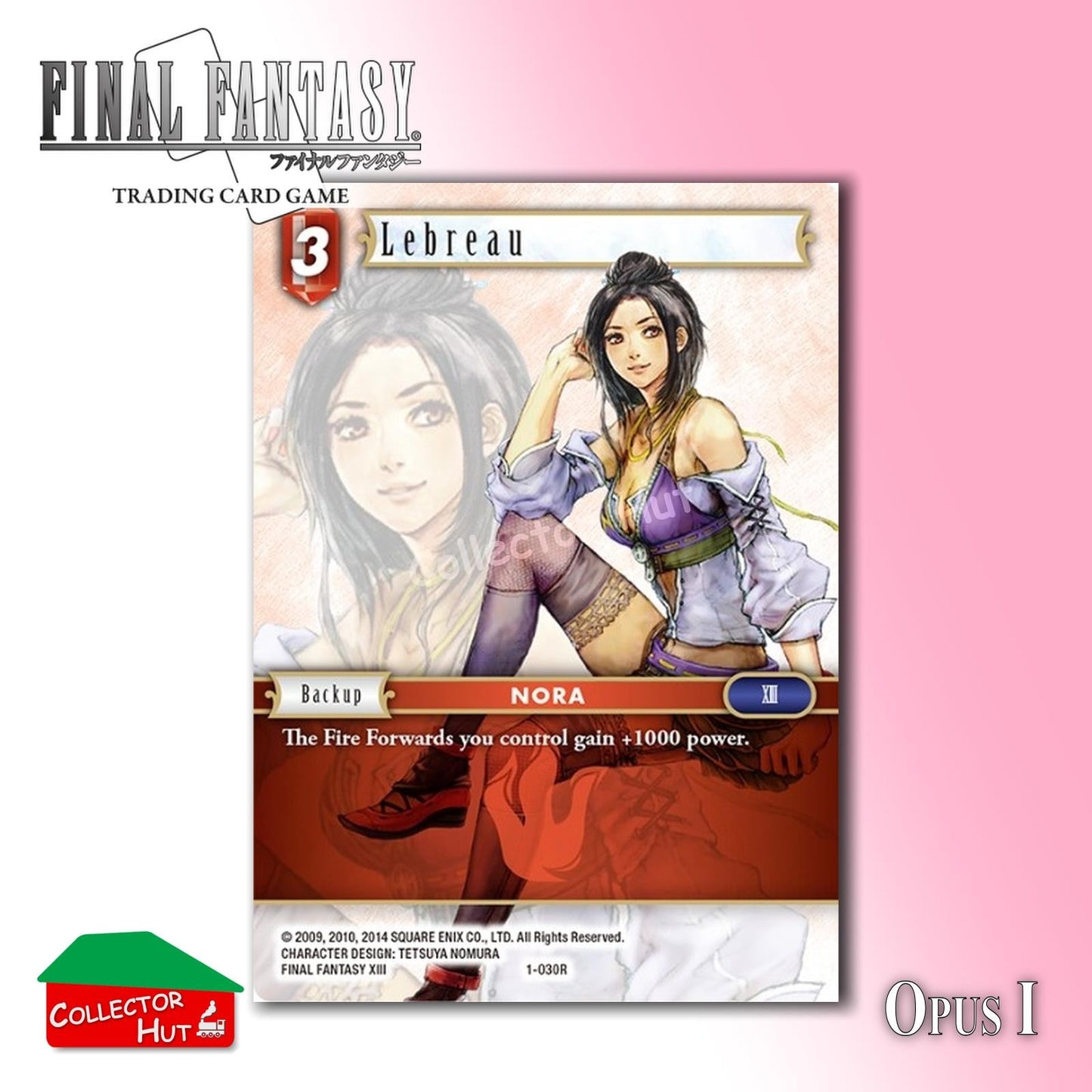 Final Fantasy Trading Card Game OPUS I Singles You Choose