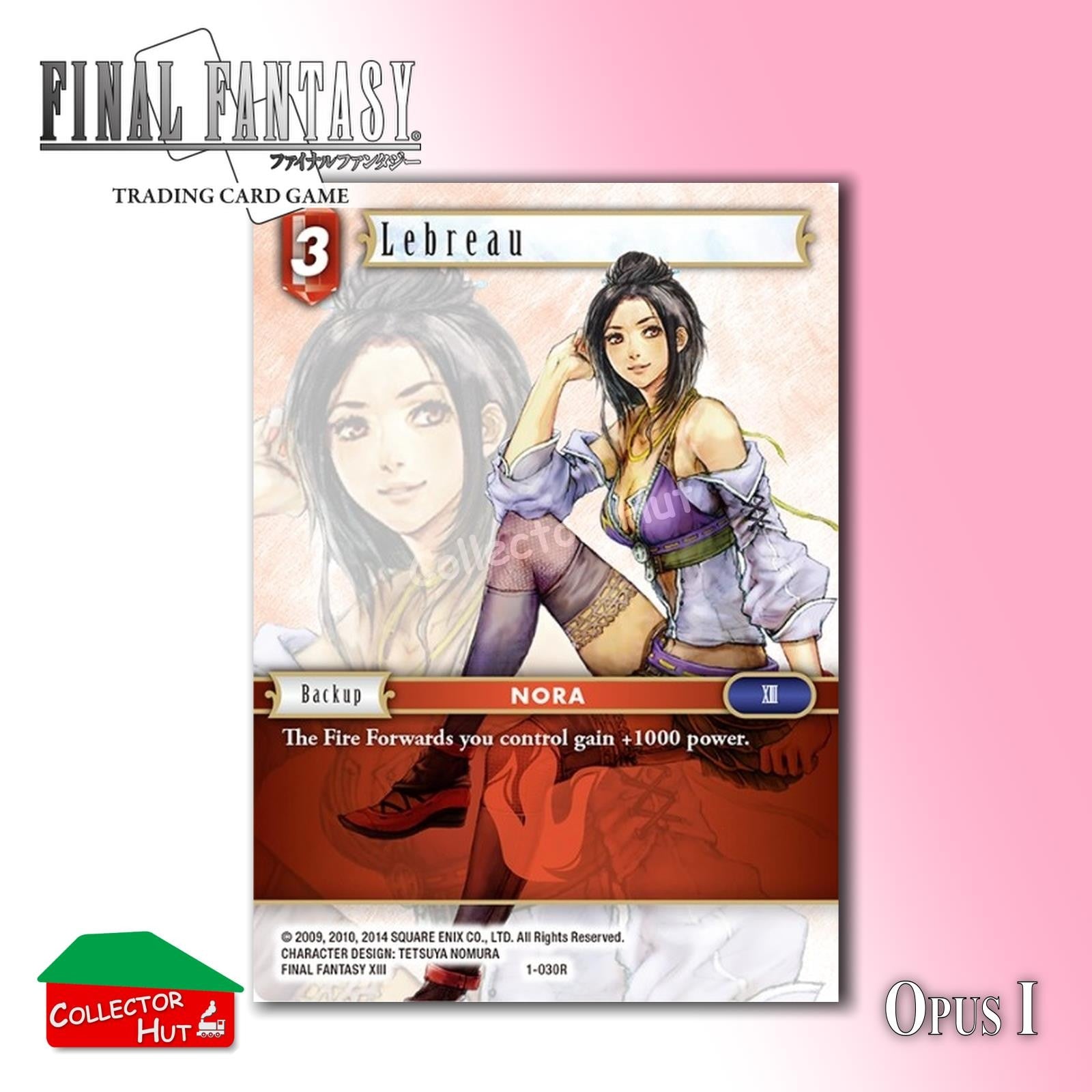 Final Fantasy Trading Card Game OPUS I Singles You Choose