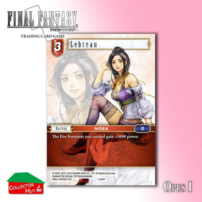 Final Fantasy Trading Card Game OPUS I Singles You Choose