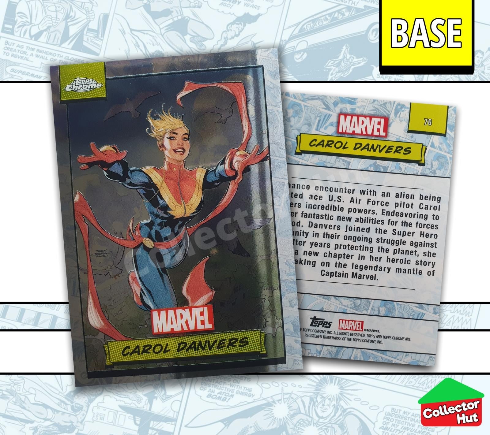Marvel Topps Chrome 2024 Base Card Collection 1-150 YOU CHOOSE