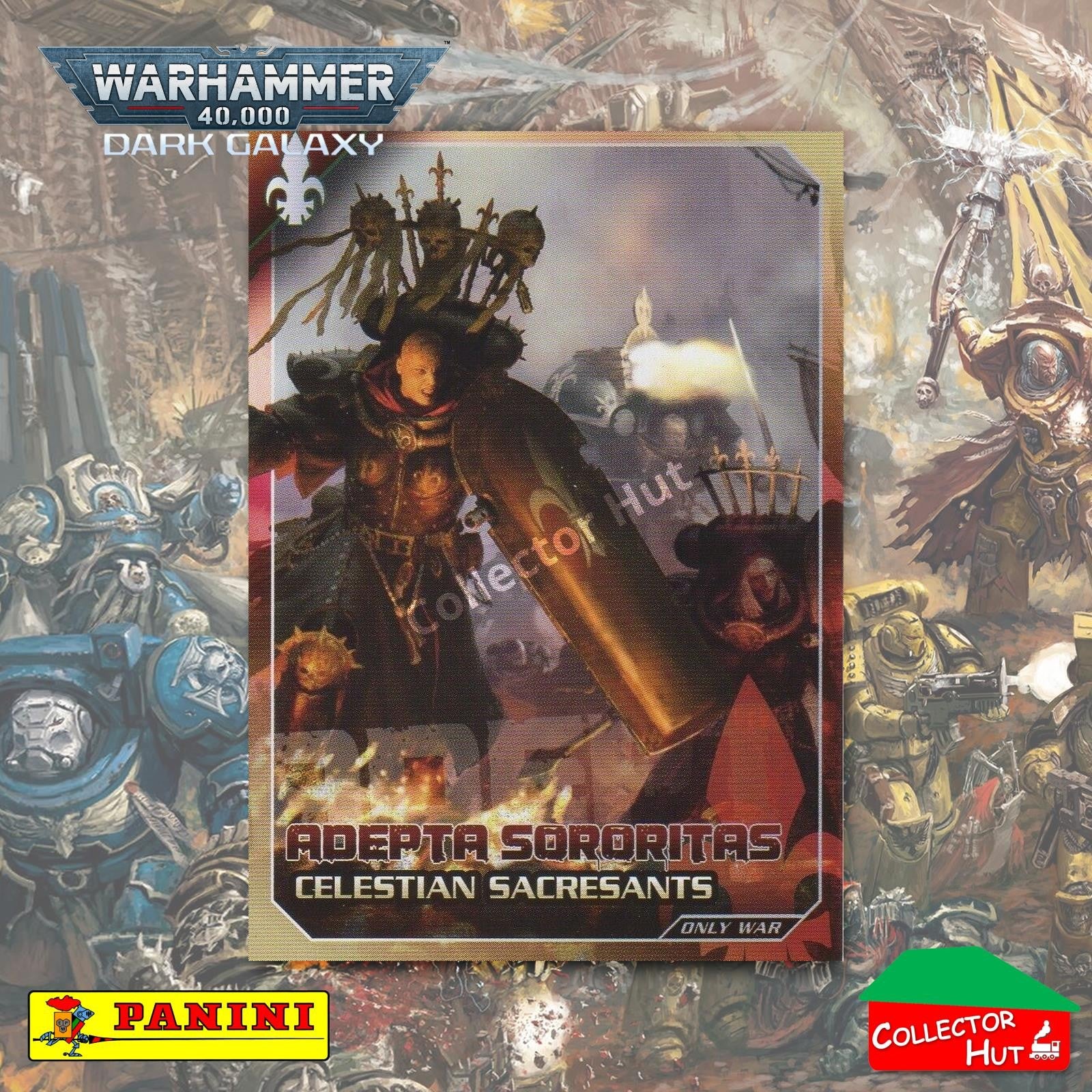 PANINI Warhammer 40,000 Dark Galaxy Only War Base Trading Cards #1-225