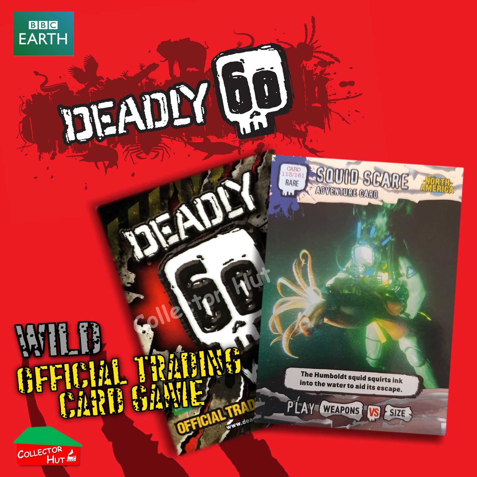 CBBC Deadly 60 Season 1, 2 & Wild FOIL RARE LIMITED Trading Cards