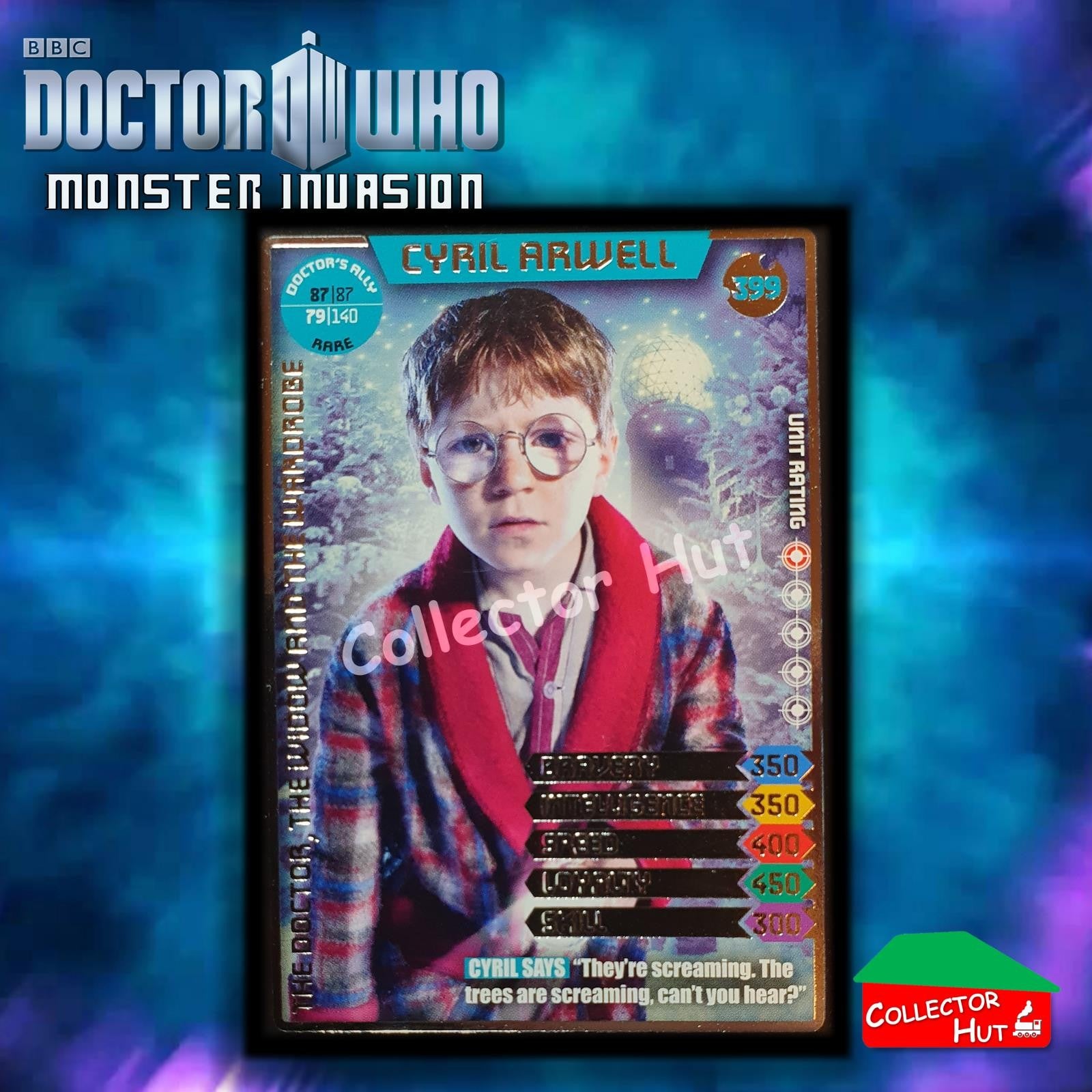 DOCTOR WHO Monster Invasion Trading Cards ULTIMATE 346-476 New Fresh & Sleeved