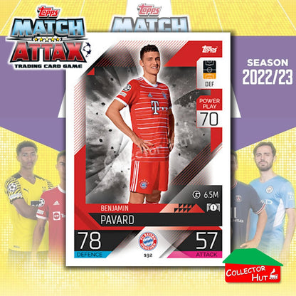 Topps Match Attax Europa Champions League 2022/23 TCG Trading Cards Base 190-387