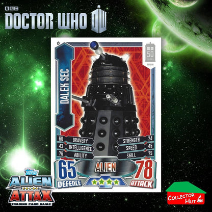 Topps Doctor Who Alien Attax 50th Anniversary Edition Companion Timeless Cards