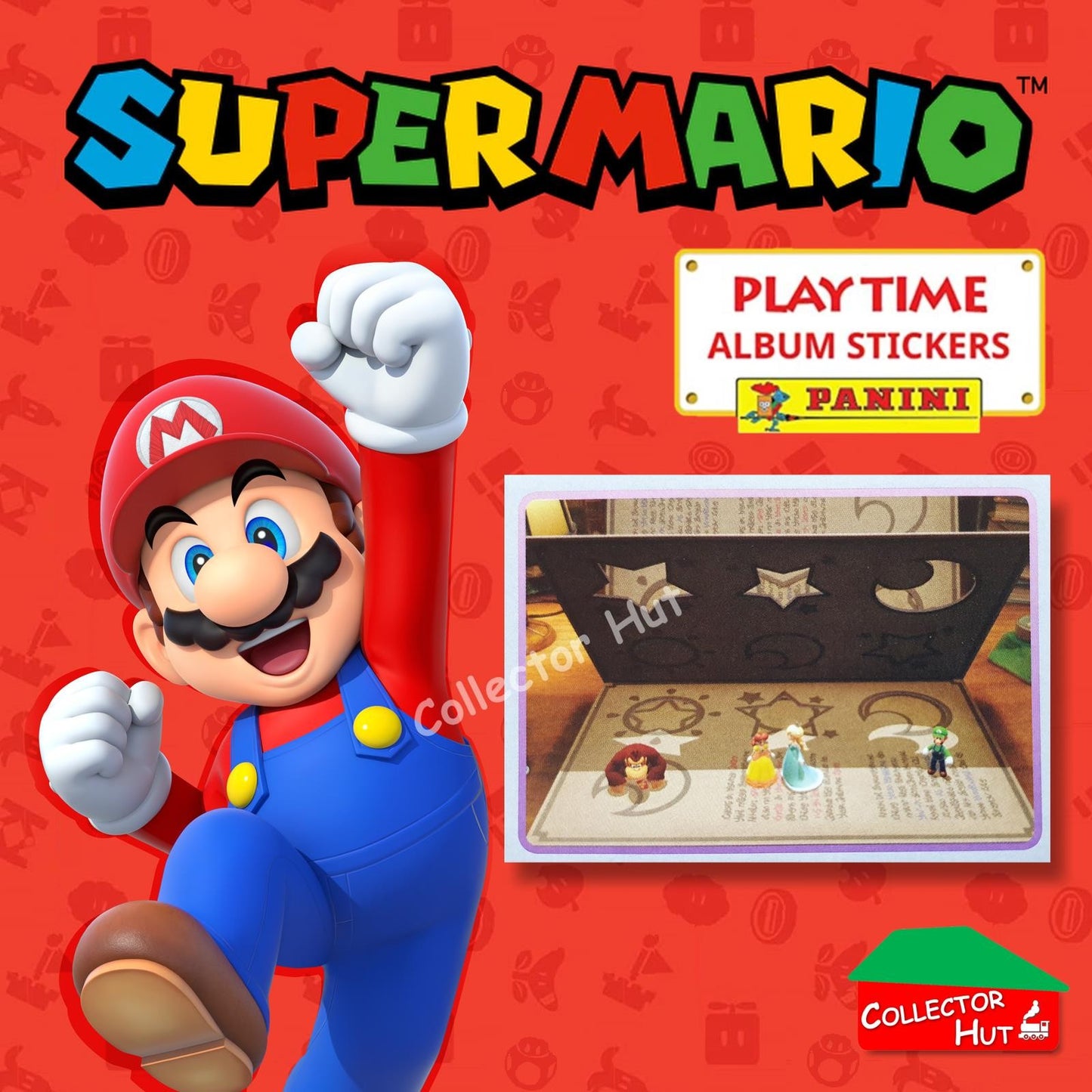 Panini Super Mario Playtime Sticker Collection Singles