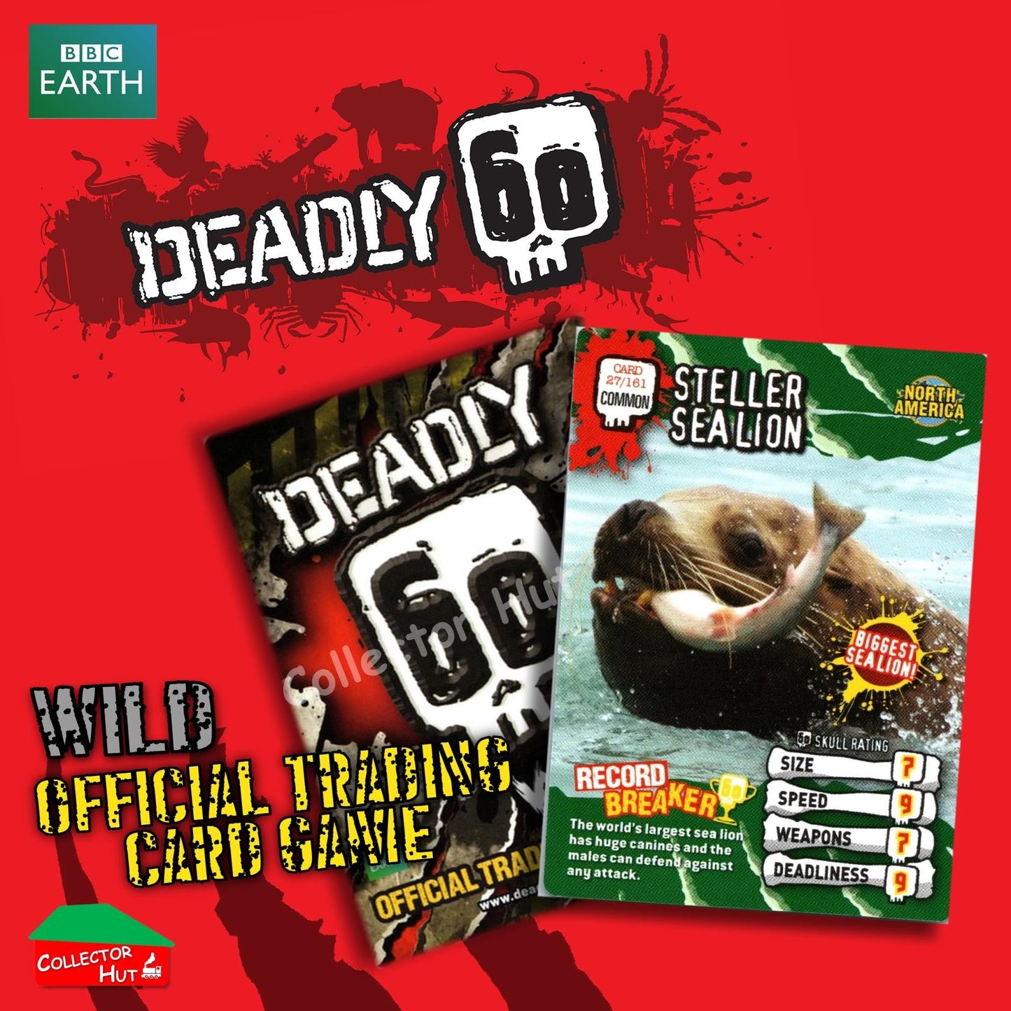 CBBC Deadly 60 WILD Trading Cards  Choose Your Cards