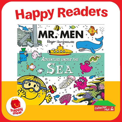 McDonalds Happy Meal Mr Men Little Miss Happy Readers Books