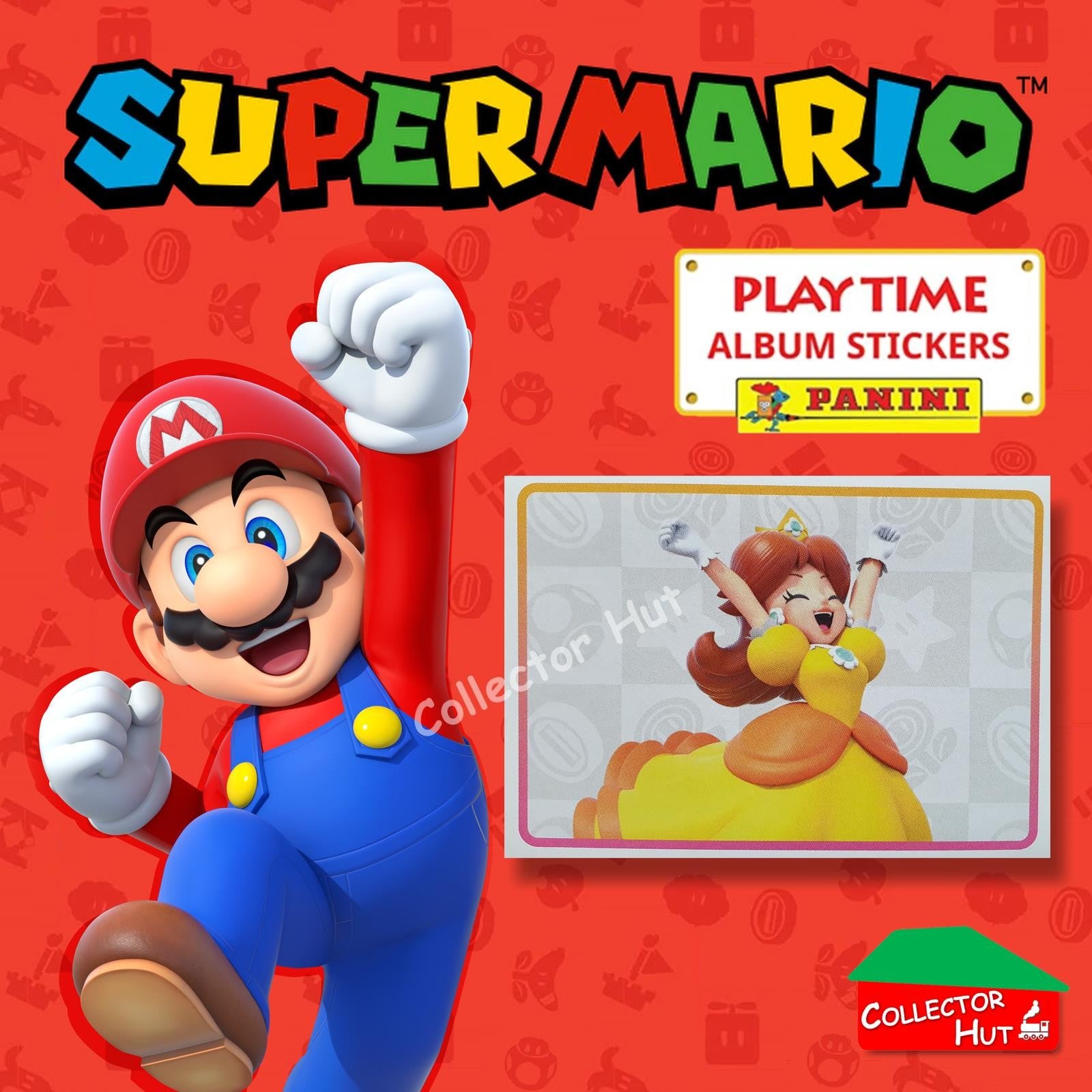 Panini Super Mario Playtime Sticker Collection Singles