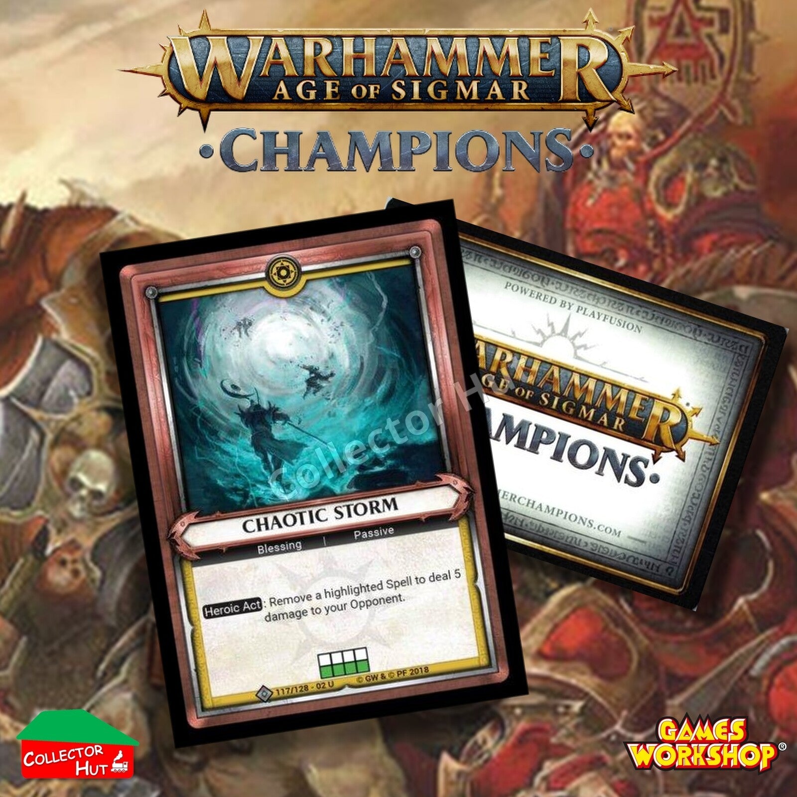 Warhammer Age of Sigmar: Champions Wave 2 ONSLAUGHT Trading Cards CHOOSE SINGLES