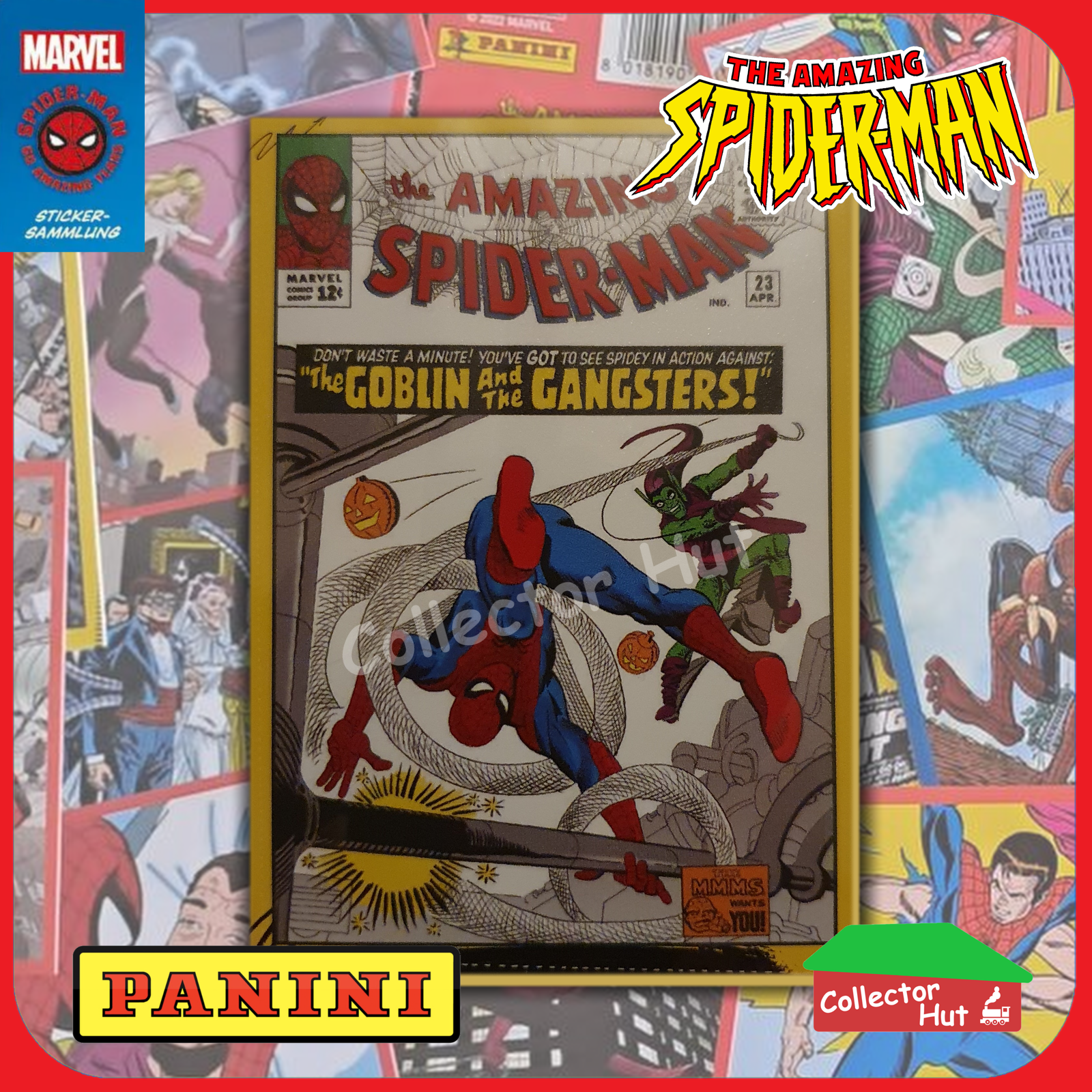 Panini The Amazing Spider-Man 60th Anniversary Trading Cards Singles 1-60
