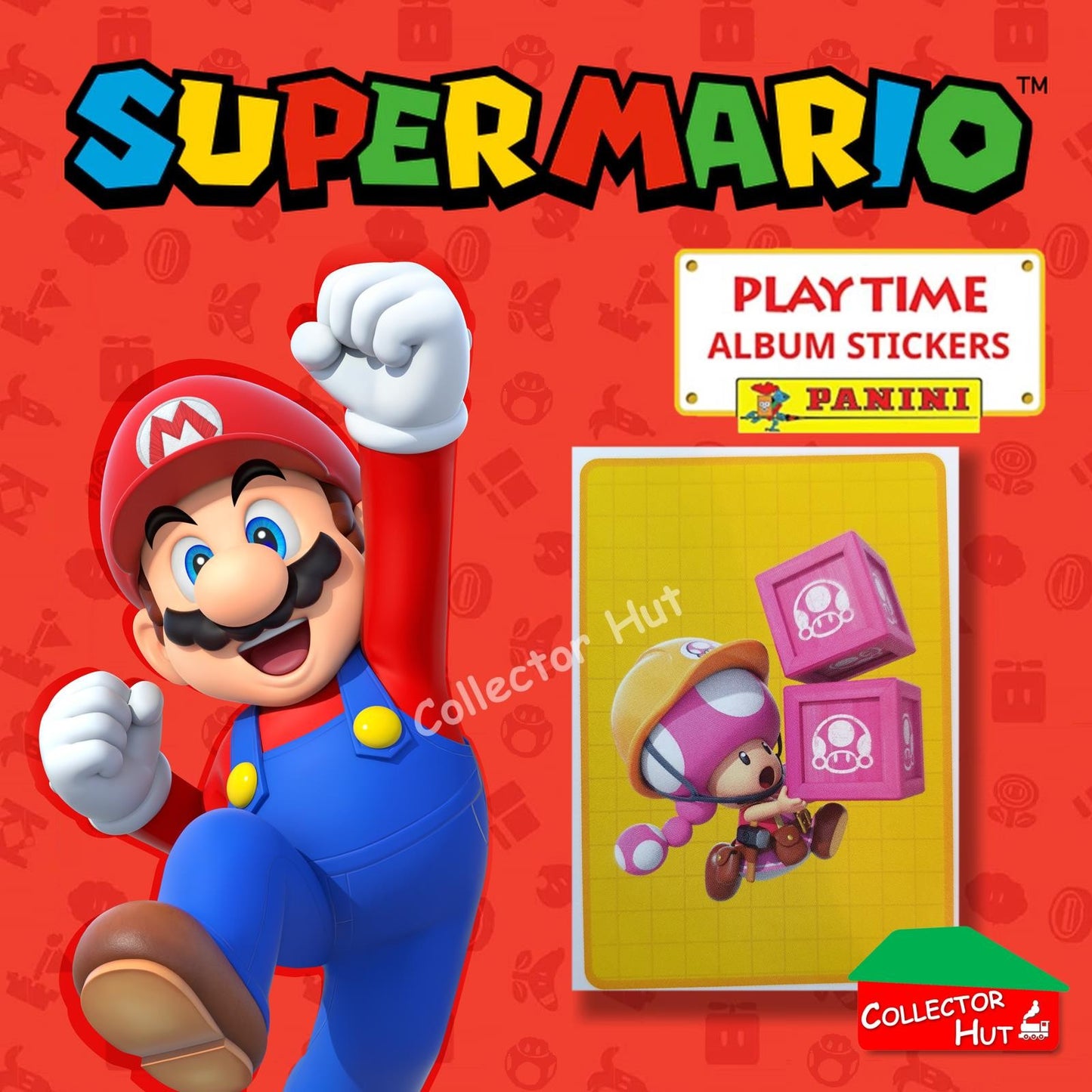 Panini Super Mario Playtime Sticker Collection Singles
