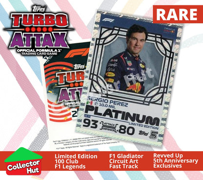 Topps Turbo Attax Formula 1 F1 2024 #313-344 RARE Limited Cards YOU CHOOSE