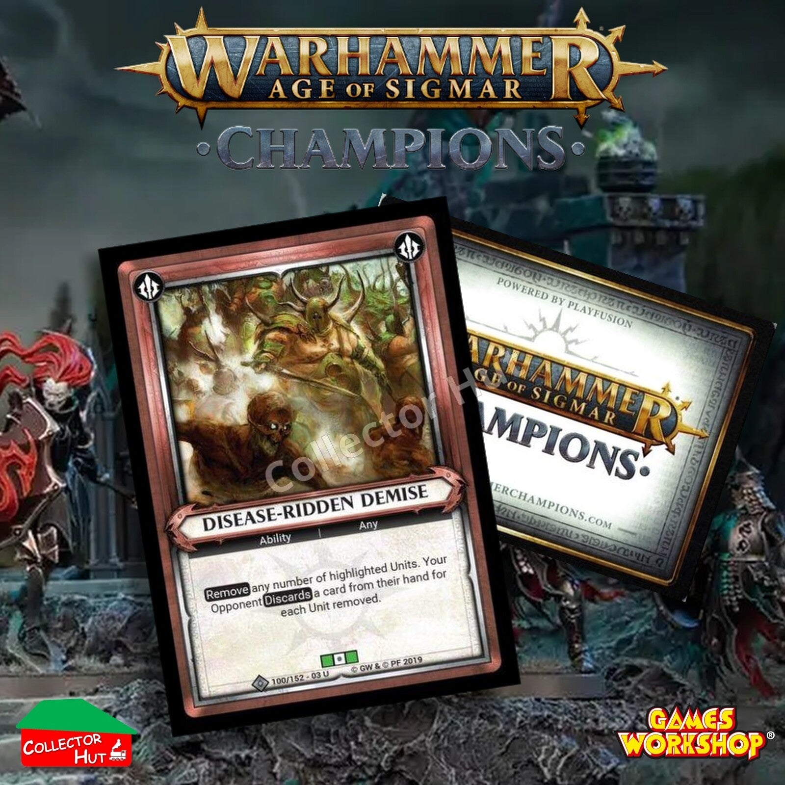 Warhammer Age of Sigmar: Champions Wave 3 SAVAGERY Trading Cards CHOOSE SINGLES