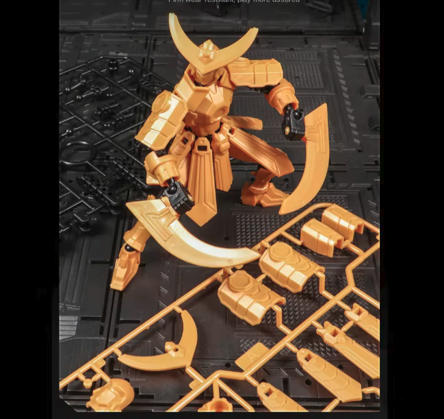 Shapeshift Robots Constructable Posable Action Figures for Art & Build Play