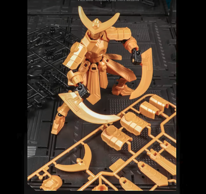 Shapeshift Robots Constructable Posable Action Figures for Art & Build Play