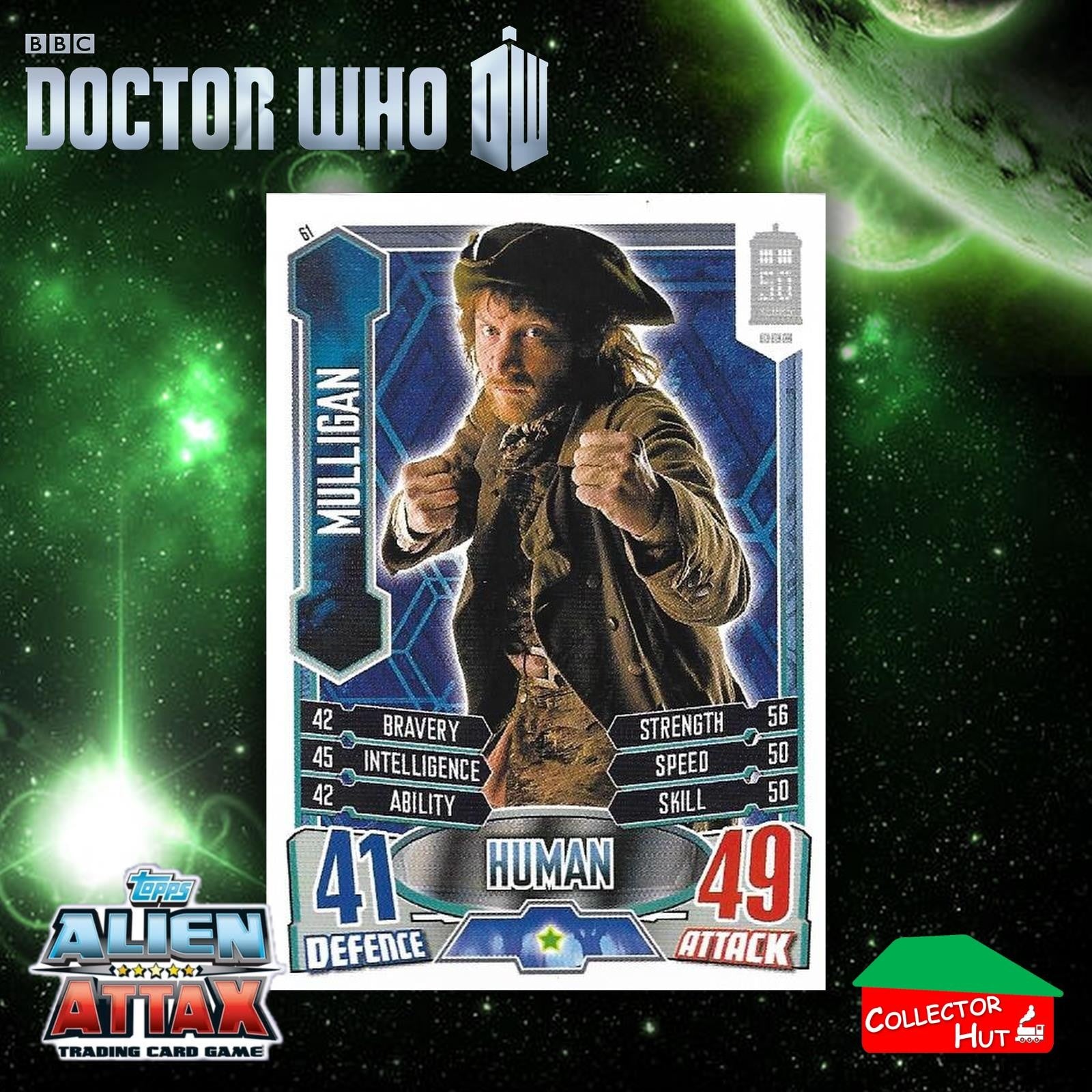 Topps Doctor Who Alien Attax 50th Anniversary Edition Companion Timeless Cards