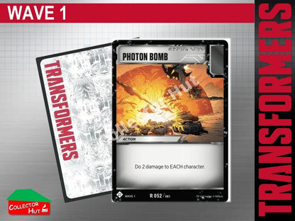 Transformers TCG RARE BATTLE Trading Cards All Waves