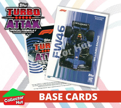 Topps Turbo Attax Formula 1 F1 2024 #167-312 Base Cards YOU CHOOSE