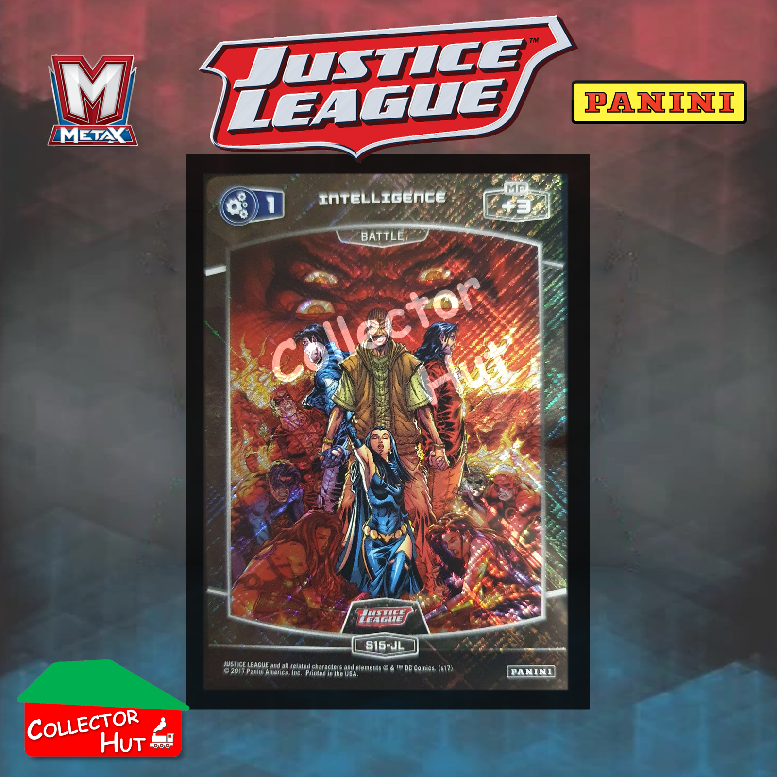 Panini MetaX DC Justice League Foil Cards S1-S72 Choose Your Card