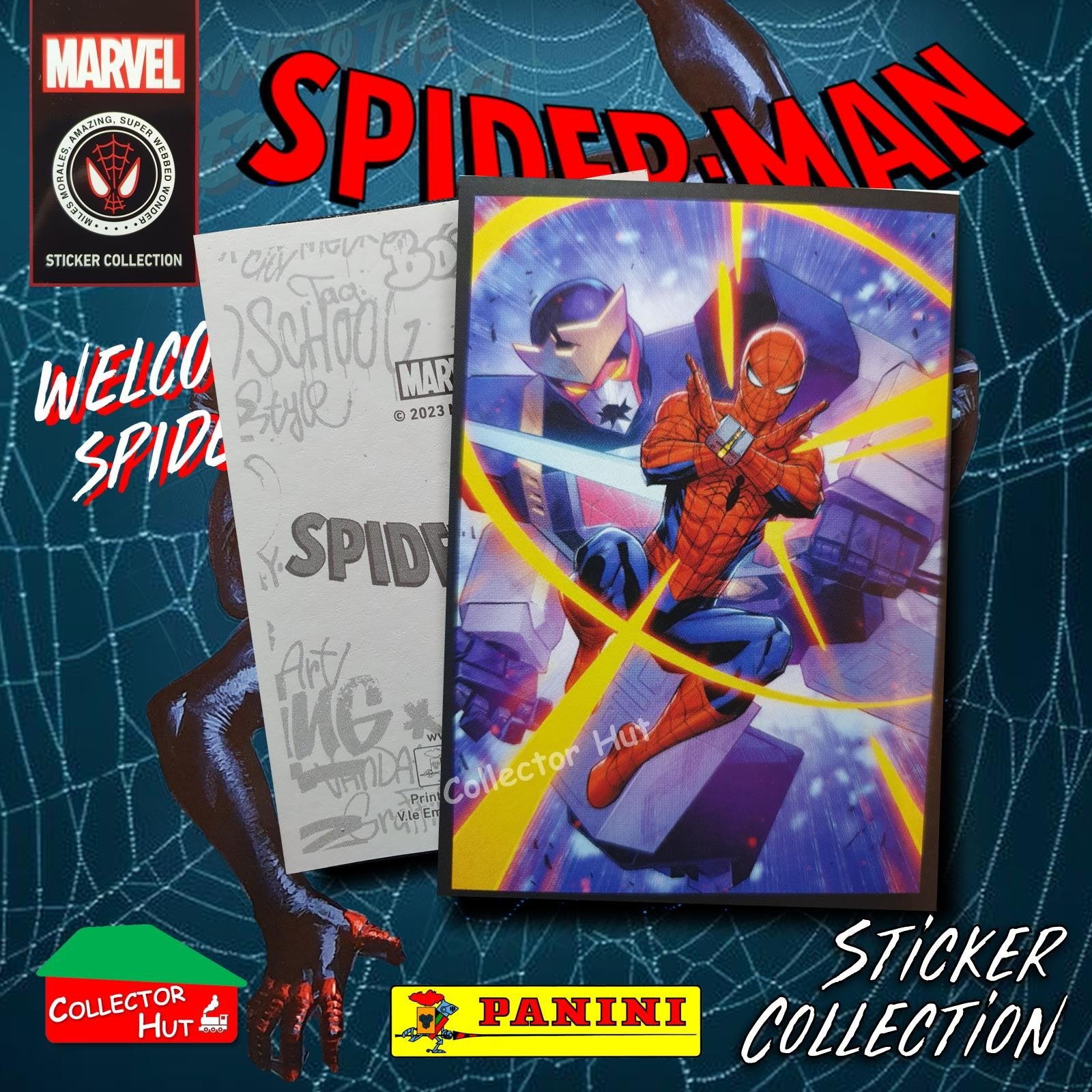 Panini Spider-Man Spider-Verse 2023 Collection Sticker Singles #1-163 & F1-30