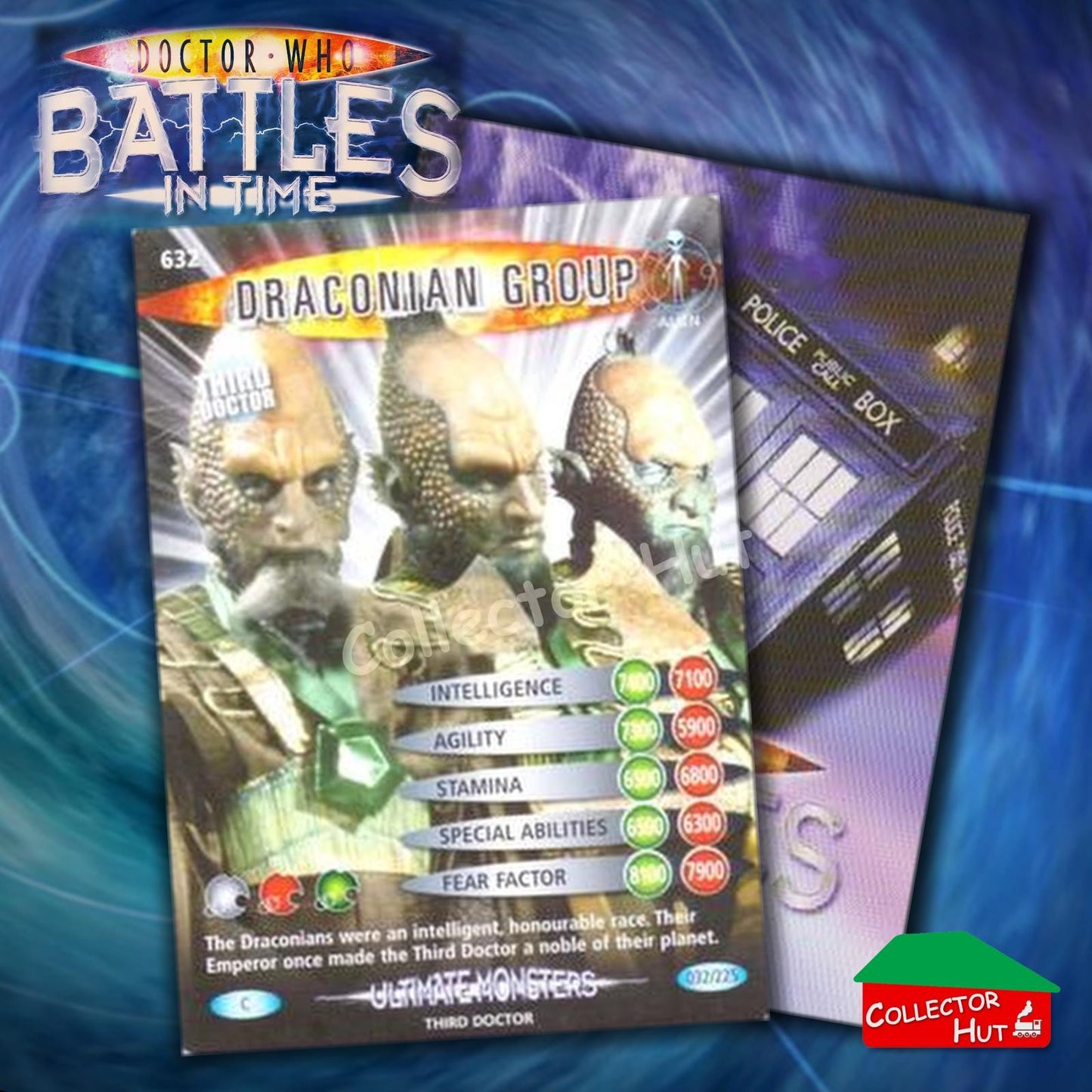 DOCTOR WHO Battles in Time #601-825 ULTIMATE MONSTERS RARE & COMMON Cards