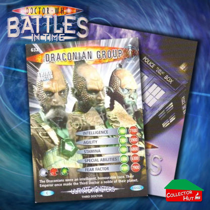 DOCTOR WHO Battles in Time #601-825 ULTIMATE MONSTERS RARE & COMMON Cards