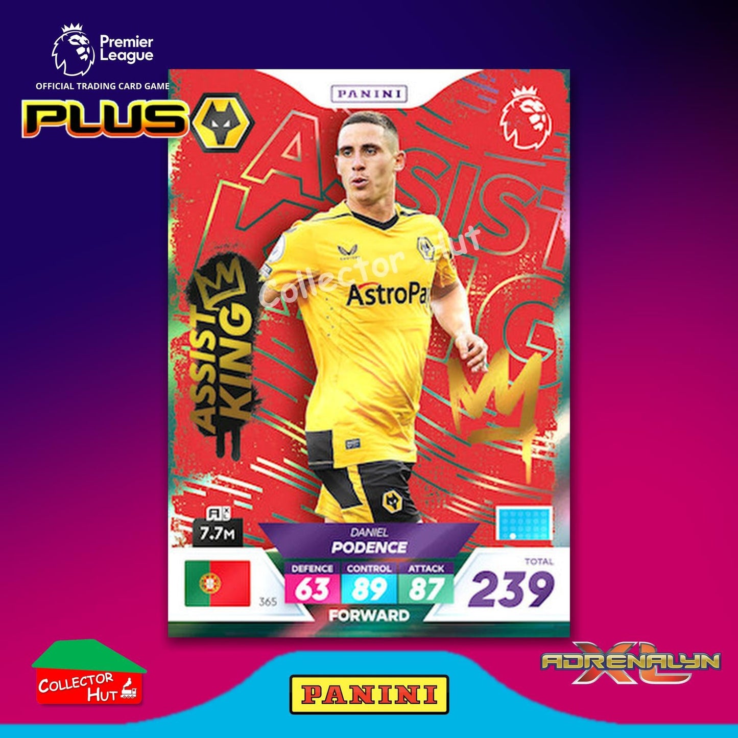 Panini Premier League Adrenalyn XL PLUS 2023 2022/23 Base Cards #190 - #369