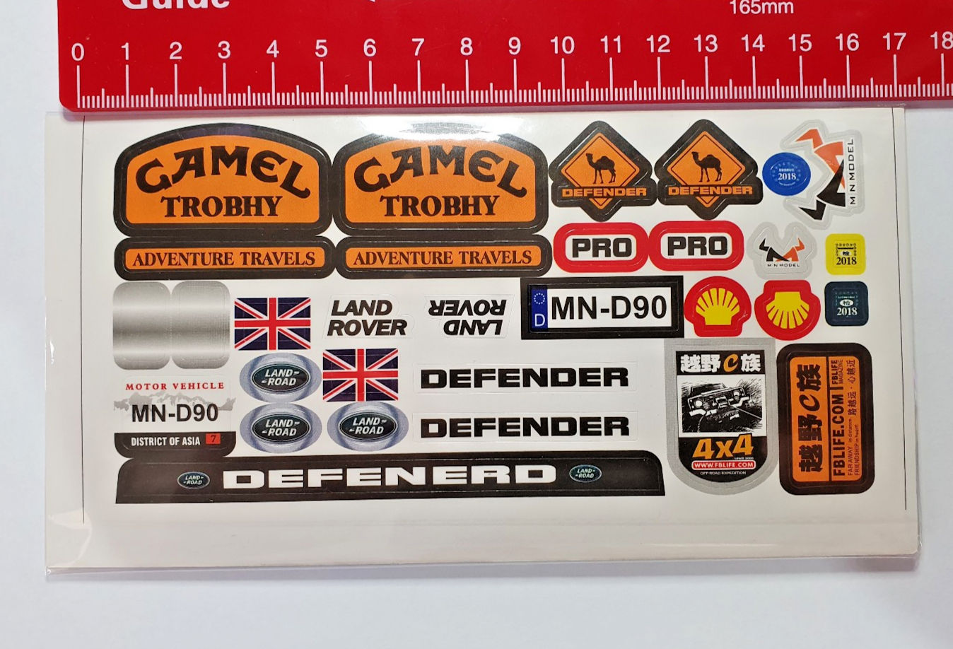 RC Models Car Truck Sticker Sets Accessories Upgrades Labels Customise Your Ride
