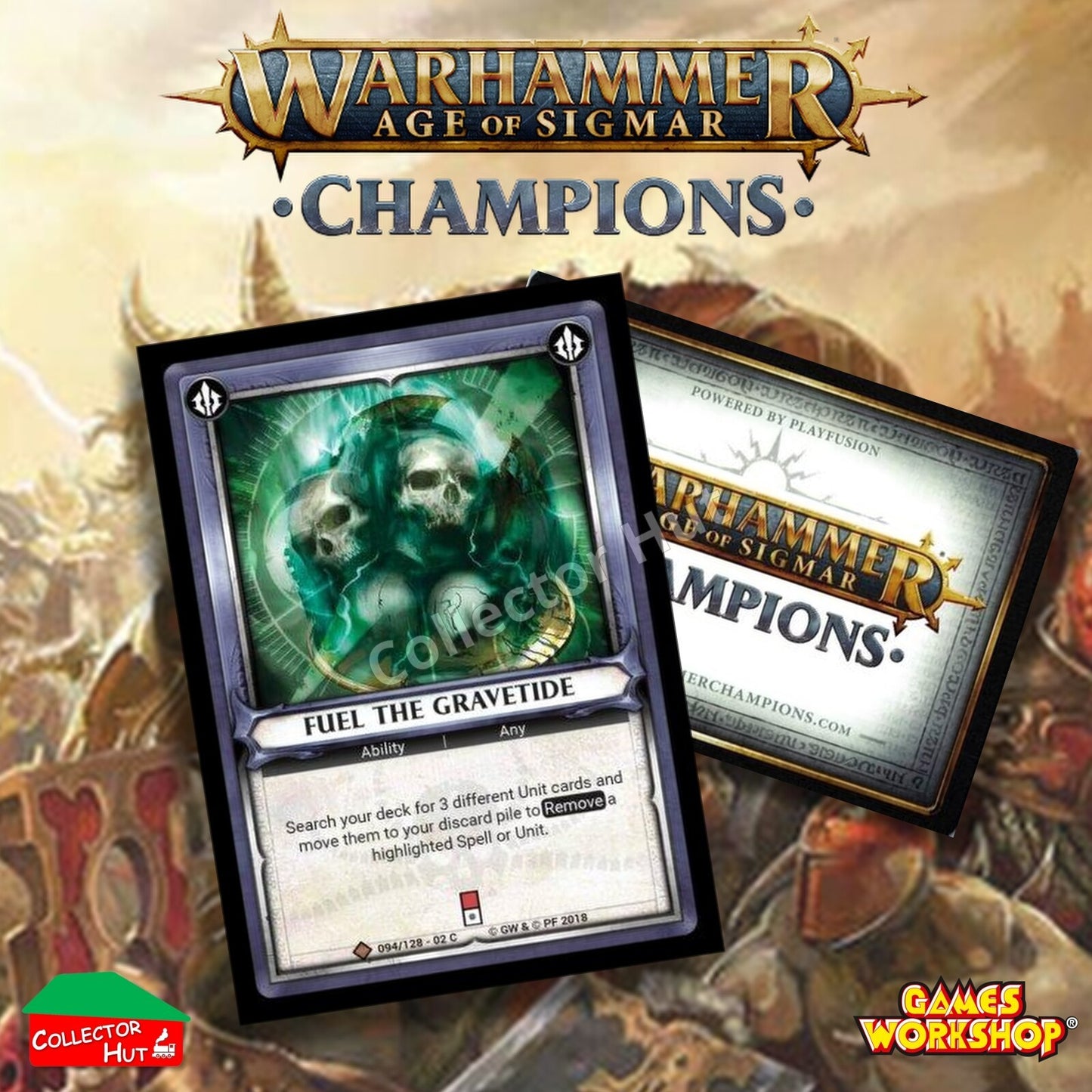 Warhammer Age of Sigmar: Champions Wave 2 ONSLAUGHT FOIL Cards CHOOSE SINGLES