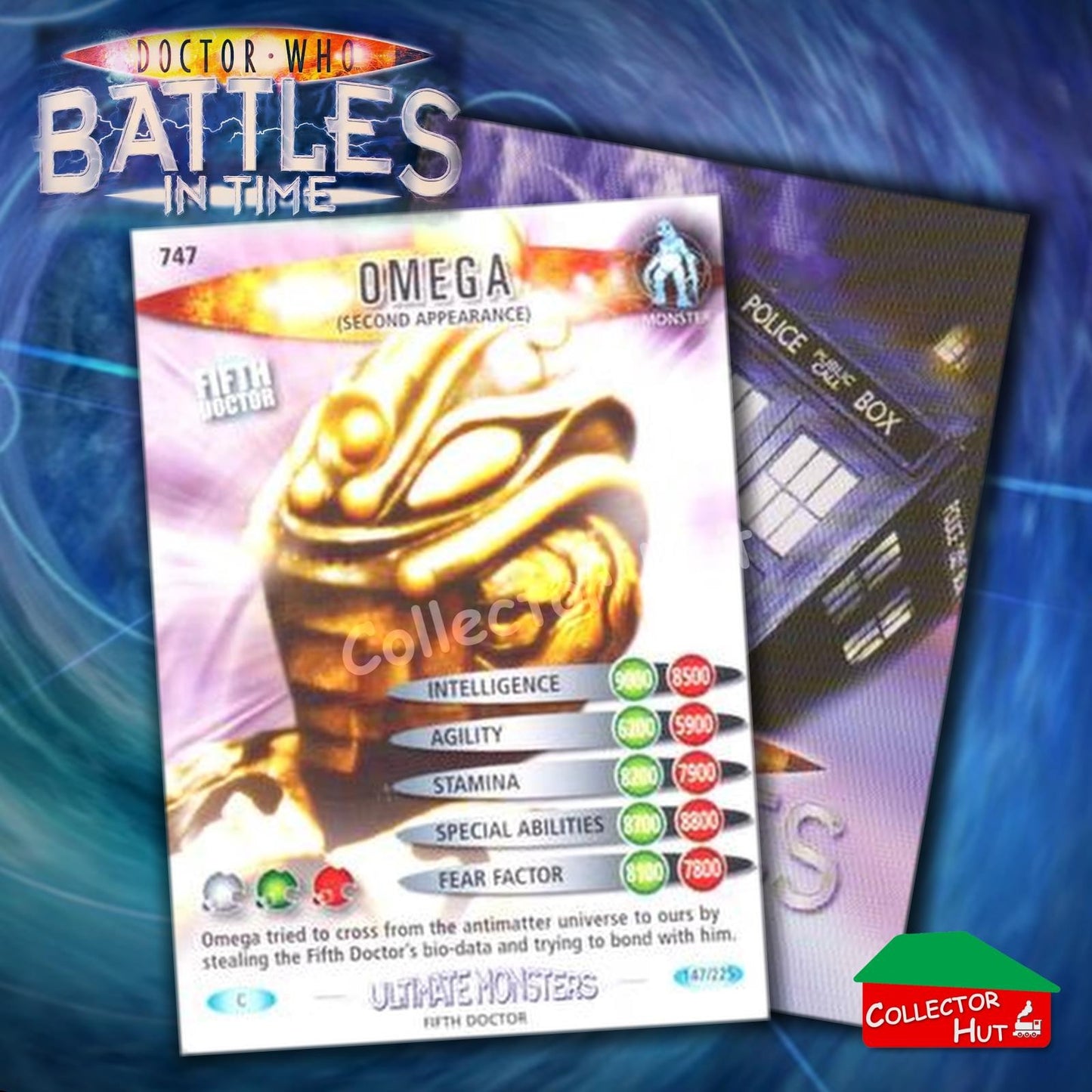DOCTOR WHO Battles in Time #601-825 ULTIMATE MONSTERS RARE & COMMON Cards