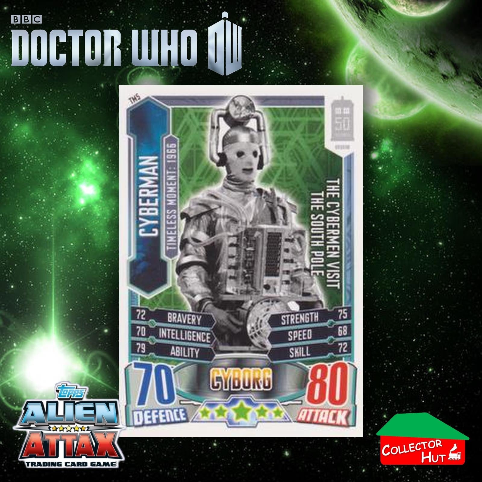 Topps Doctor Who Alien Attax 50th Anniversary Edition Companion Timeless Cards