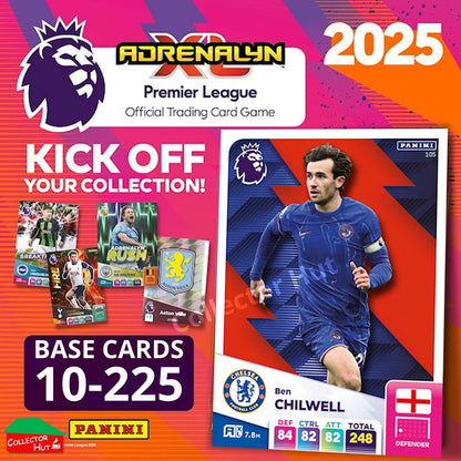 Panini Adrenalyn XL Premier League 2025 2024/25 Base & Foils #10-225